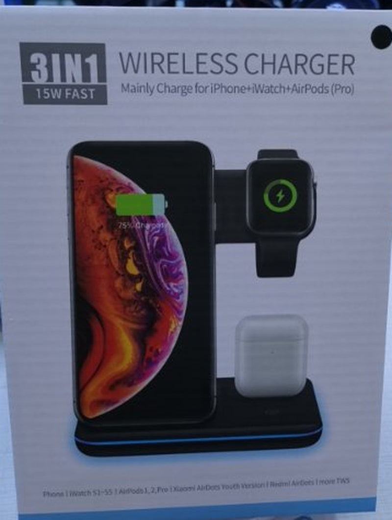 3 in 1 Wireless Charger Stand