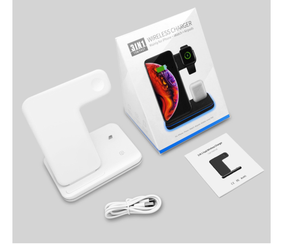 3 in 1 Wireless Charger Stand